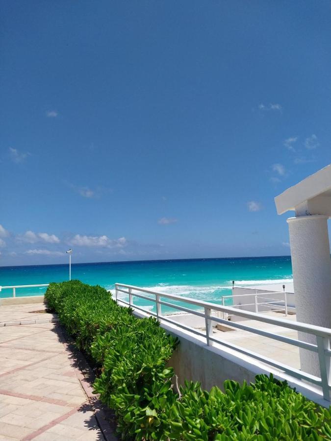 Placentero Depa En Mar Caribe! Cancún Exterior foto